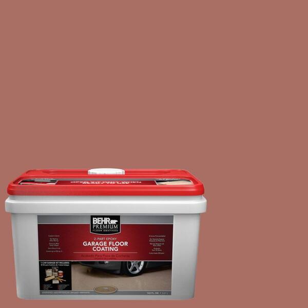 BEHR Premium 1-gal. #PFC-08 Terra Brick 2-Part Epoxy Garage Floor Coating Kit