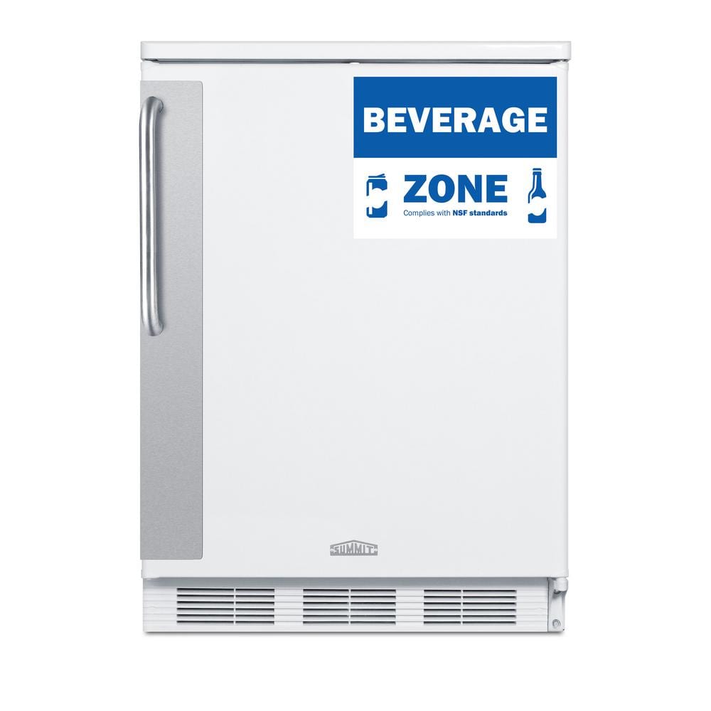 5.5 cu. ft. Commercial Refrigerator without Freezer in White