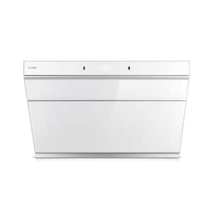 Slant Vent Series 30 in. 1000 CFM Side Draft Air Extraction Under Cabinet or Wall Mount Range Hood in White