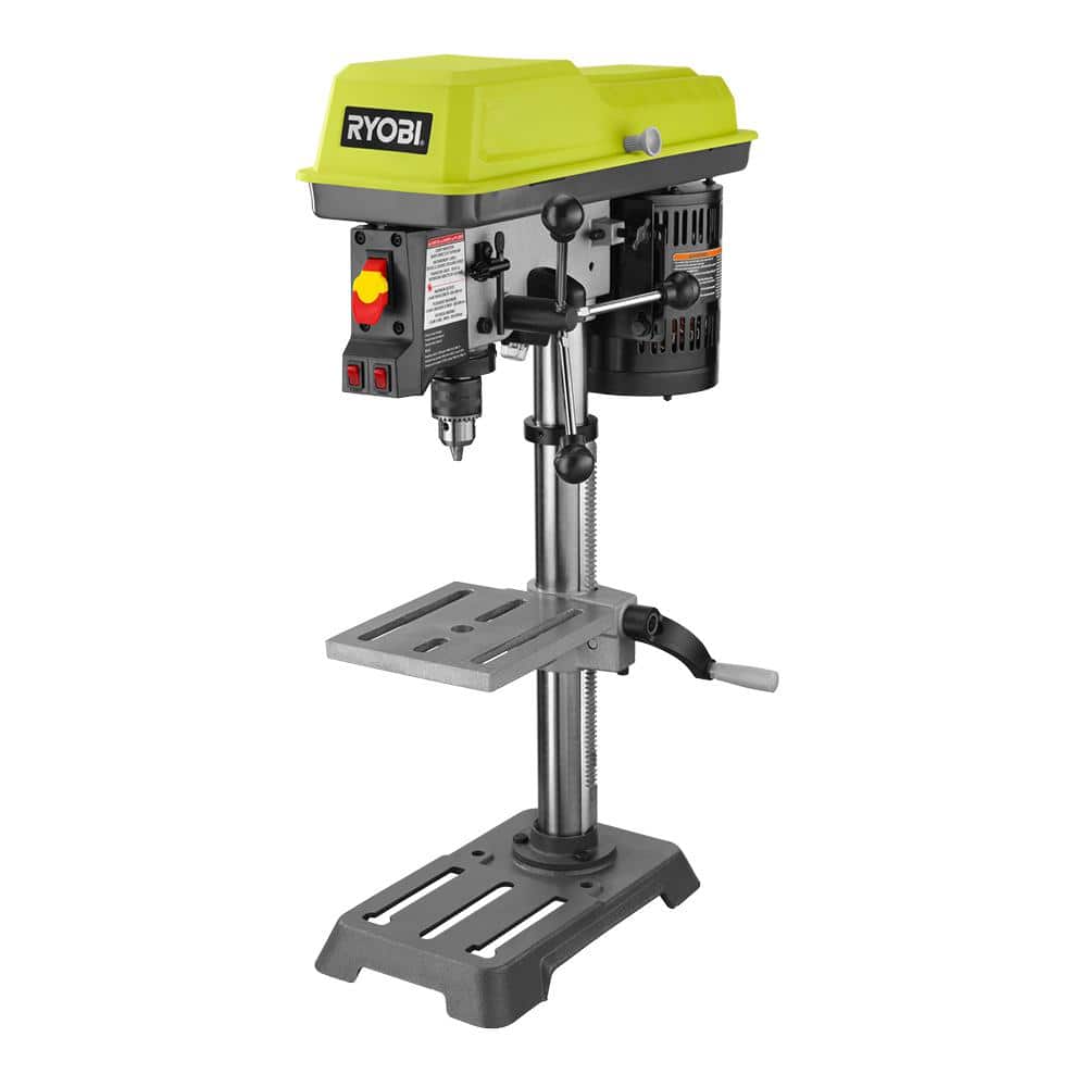 Ryobi 10 In Drill Press With Exactline Laser Alignment System Dp103l