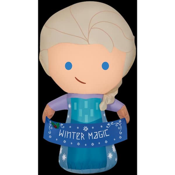  ft. H Inflatable Airblown-Stylized Elsa-SM-Disney G-114775 - The Home  Depot