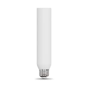 40-Watt Equivalent T10L Dimmable Straight Filament E26 Opal LED Light Bulb, Soft White 2700K (1-Pack)