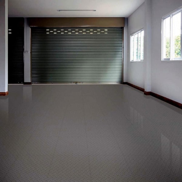 Supreme Garage Tile Diamond Plate 1 71, Flexible Garage Floor Tiles
