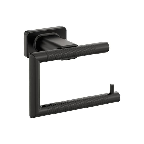 Bronx Single Post Wall Mounted Toilet Paper Holder in Black Bronze