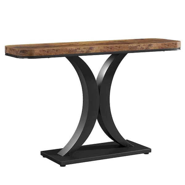 BYBLIGHT Turrella 39.4 in. Rustic Wood Finish Rectangle BYBLIGHT Turrella 39.4 in. Rustic Wood Finish Rectangle