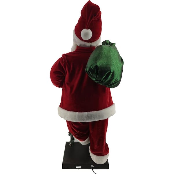 Fraser Hill Farm 36 in. Christmas Santa Claus Figurine with