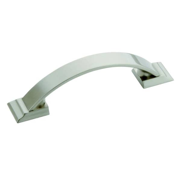 Amerock Candler 3 in. (76mm) Classic Satin Nickel Arch Cabinet Pull