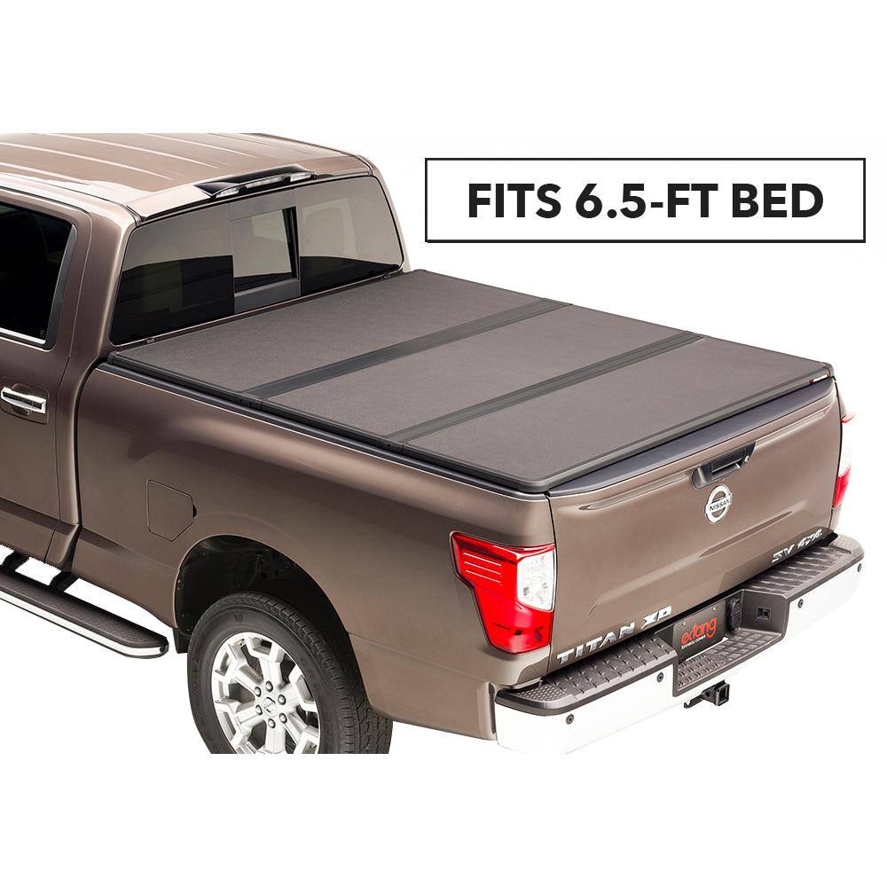 Extang Solid Fold 2 0 Tonneau Cover For 16 19 Nissan Titan Xd 6 Ft 6 In Bed With Utili Track System 83701 The Home Depot