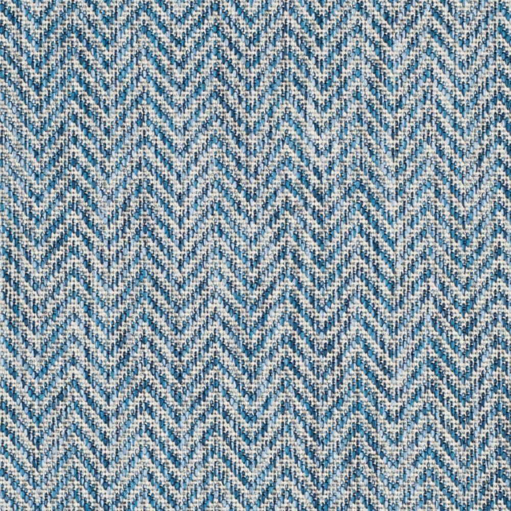 Modern Gray Rectangular Easy-Care Outdoor Area Rug 31in x 4in