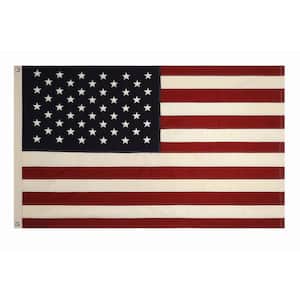 3 ft. x 5 ft. Fabric USA Flag with Grommets