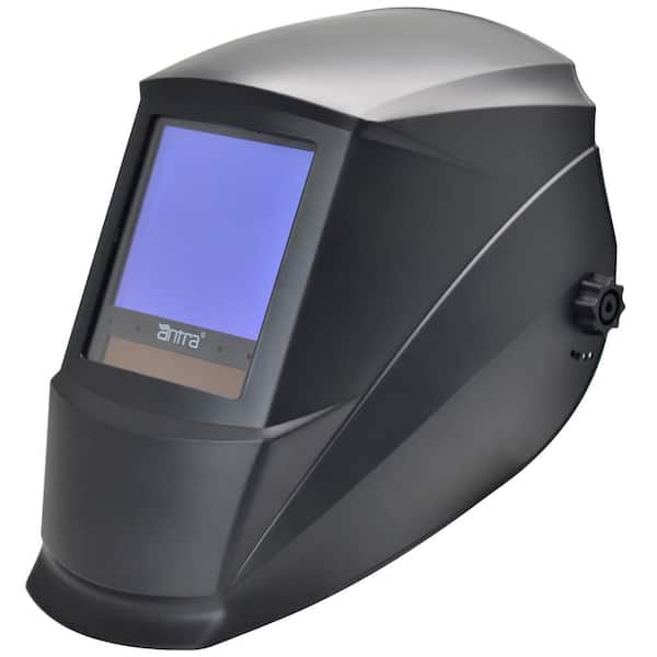 3.76 in. x 3.50 in. Solar Power Auto Darkening Welding Helmet with Large Viewing Size