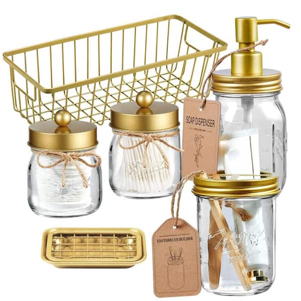 Afoxsos Gold Dresser Ornate Tray Metal Decorative Jewelry Perfume Organizer for Vanity, Dresser, Bathroom, Bedroom SNPH039IN451 - The Home Depot Afoxsos Gold Dresser Ornate Tray Metal Decorative Jewelry Perfume Organizer for Vanity, Dresser, Bathroom, Bedroom SNPH039IN451 - The Home Depot