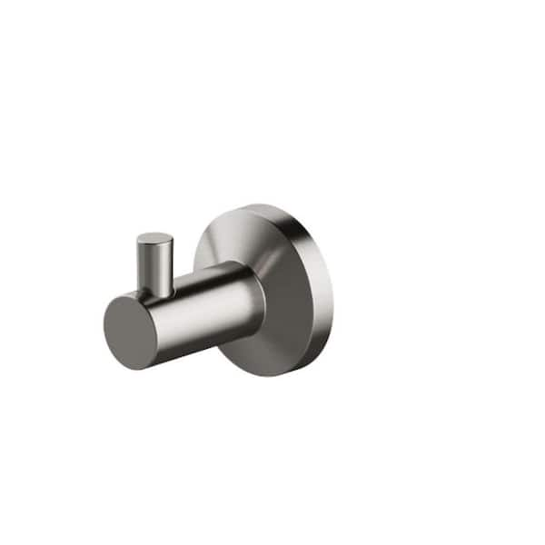 Glacier Bay Dorind Single Knob Robe Hook in Brushed Nickel