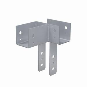 ECCLL L-Shape End Column Cap for 4x Beam, 4x Post, 4x Beam, Skewed Left