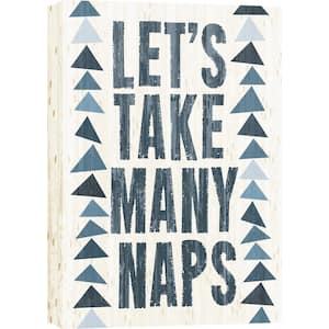 Let's Take Many Naps Mixed Media Wall Art