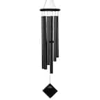 Encore Collection, Chimes of Earth, 37 in. Black Wind Chime