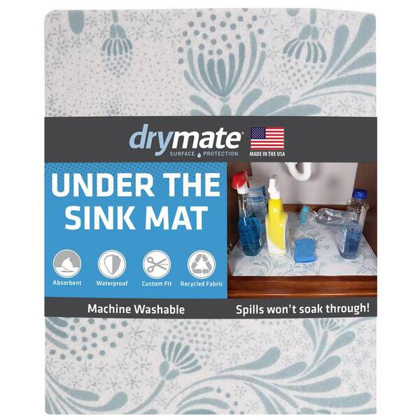 Drymate Premium Floral 24 in. D x 59 in. L Solid Slip Resistant