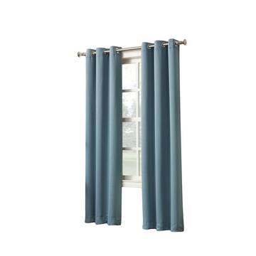 Sun Zero Mineral Woven Thermal Blackout Curtain - 40 in. W x 84 in. L 48055