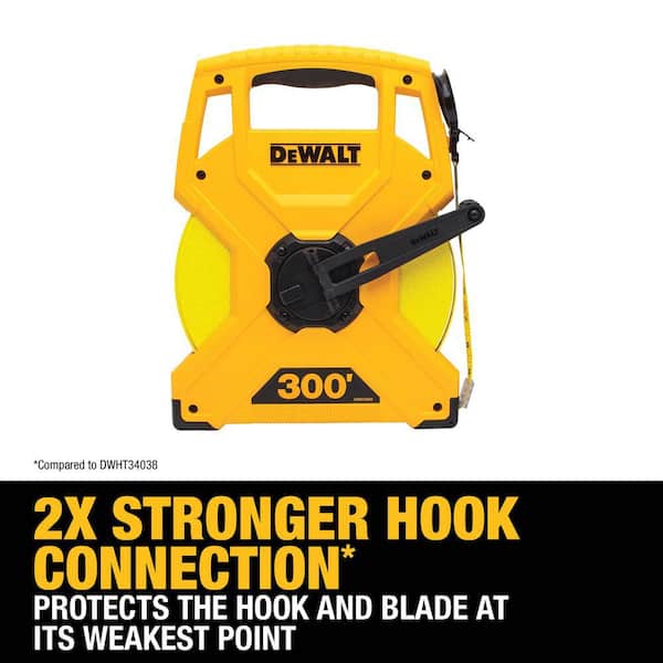DEWALT 300 ft. Measuring Tape DWHT34049 The Home Depot