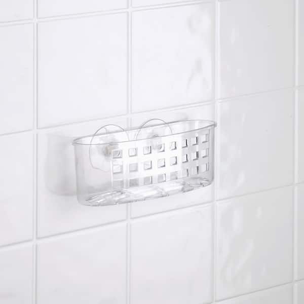 Kymarley Suction Suction Stainless Steel Shower Caddy Rebrilliant