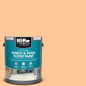 1 gal. #P230-4 Citrus Punch Gloss Enamel Interior/Exterior Porch and Patio Floor Paint