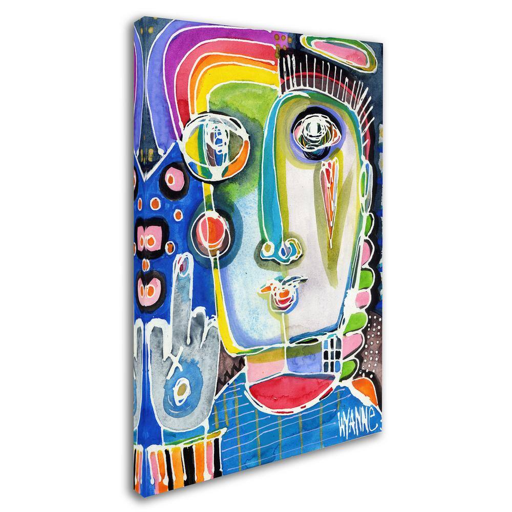 Wyanne Colorful Abstract Canvas Art 16x24