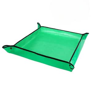 26.8 in. x 26.8 in. Waterproof Plant Potting Mat Square Planting Tray for Plant Transplanting Control Mess