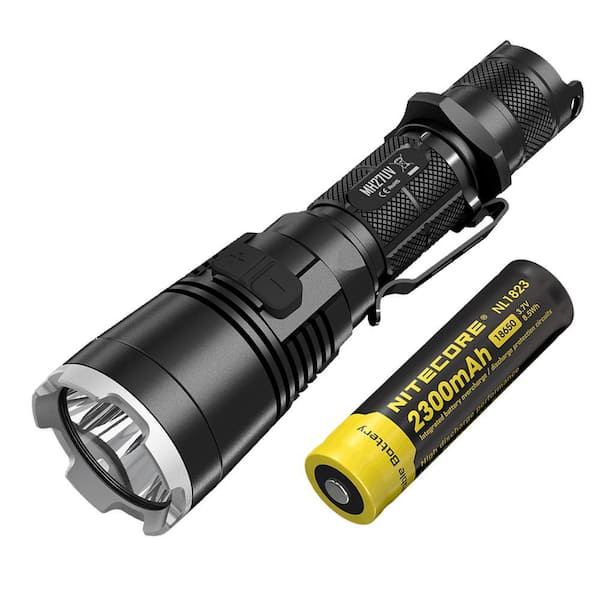 NITECORE Multi-Task Hybrid Series MH27UV 1000-Lumen White, Red, Blue, UV LED Rechargeable Flashlight