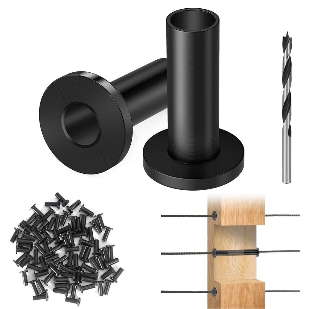 Marine Grade Stainless Steel Cable Protector Sleeves for 1/8 in. x 5/32 in.