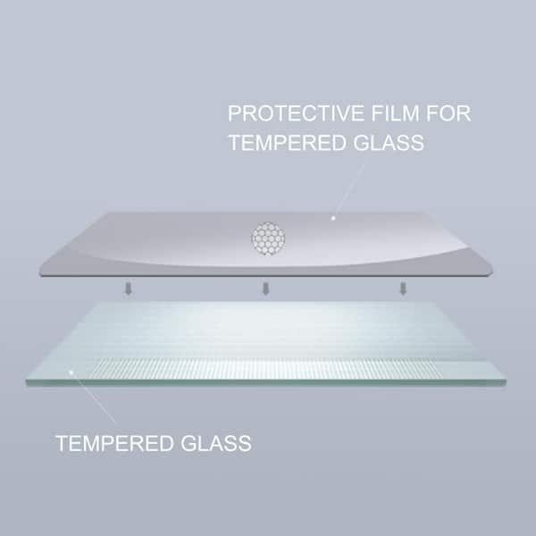 Frameless Bypass Sliding Shower Door with Soft-Close, 5/16 in. Tempered Glass, Brushed Gold