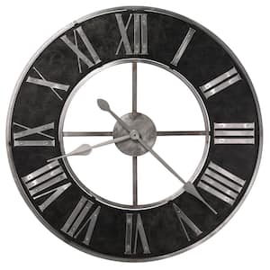 Dearborn Black Wall Clock