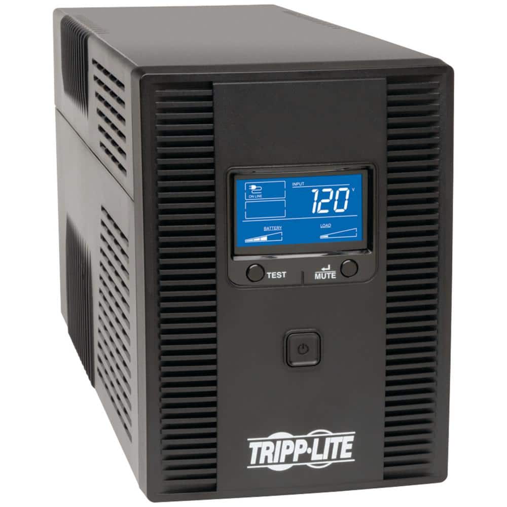 Tripp Lite SmartPro 10-Outlet LCD Tower Line-Interactive 1,500VA UPS with LCD Display and USB Port SMART1500LCDT Sansujyuku sansujyuku.com