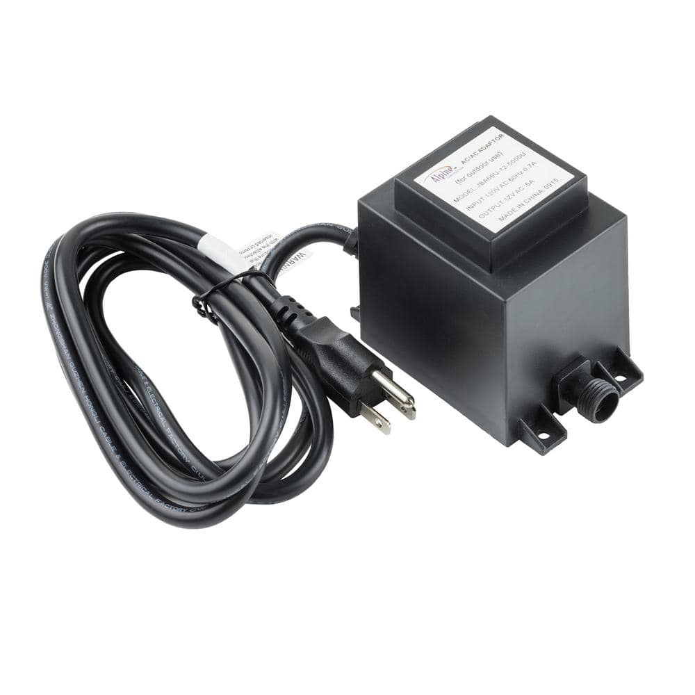 Alpine Black PVC 20-Watt Halogen Pond Lights with Transformer