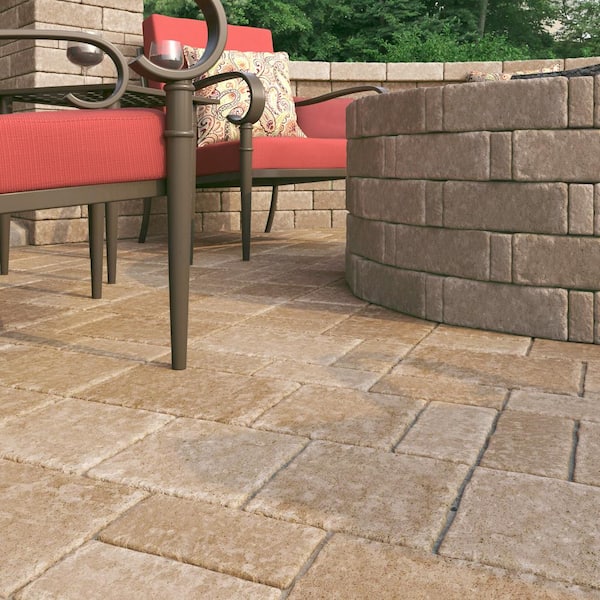 Pavestone Rumbled Wall Home Depot Rumblestone Pavers