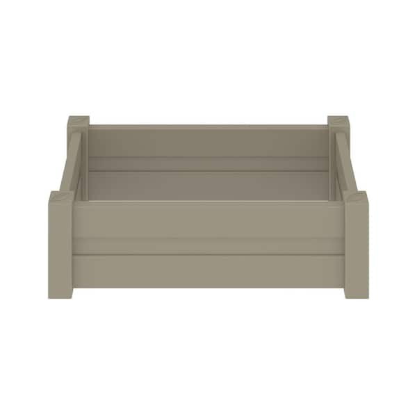 Barrette Outdoor Living 2 ft x 4 ft Clay Raised Garden Bed
