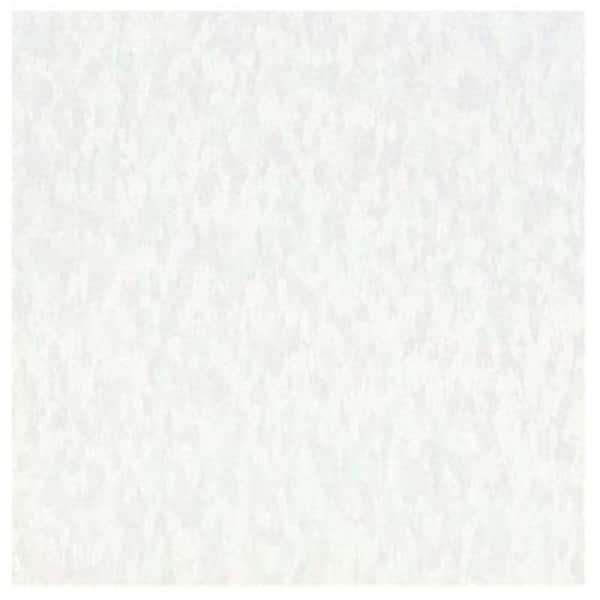 Armstrong Take Home Sample - Imperial Texture VCT 12 in. x 12 in. White Out Standard Excelon Commercial Vinyl Tile