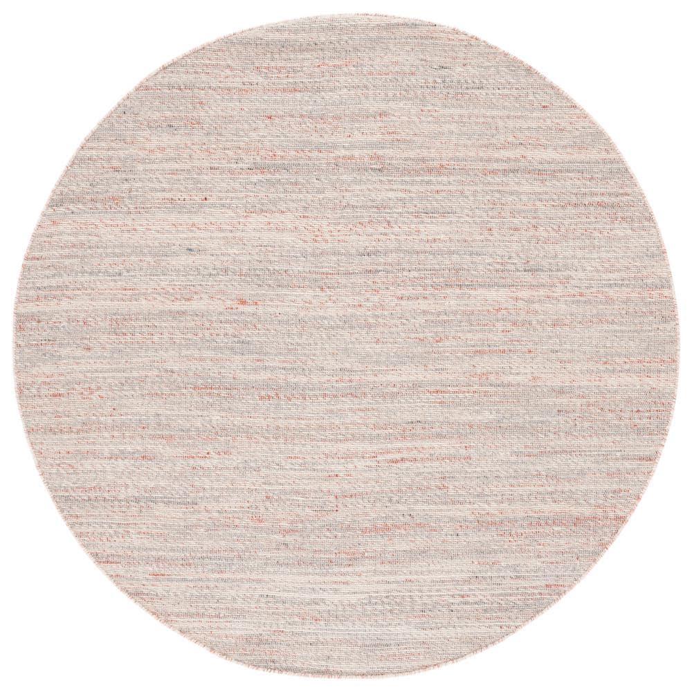 Natural Fiber Gray/Red 6 ft. x 6 ft. Abstract Distressed Round Area Rug price history on PriceWatchPro