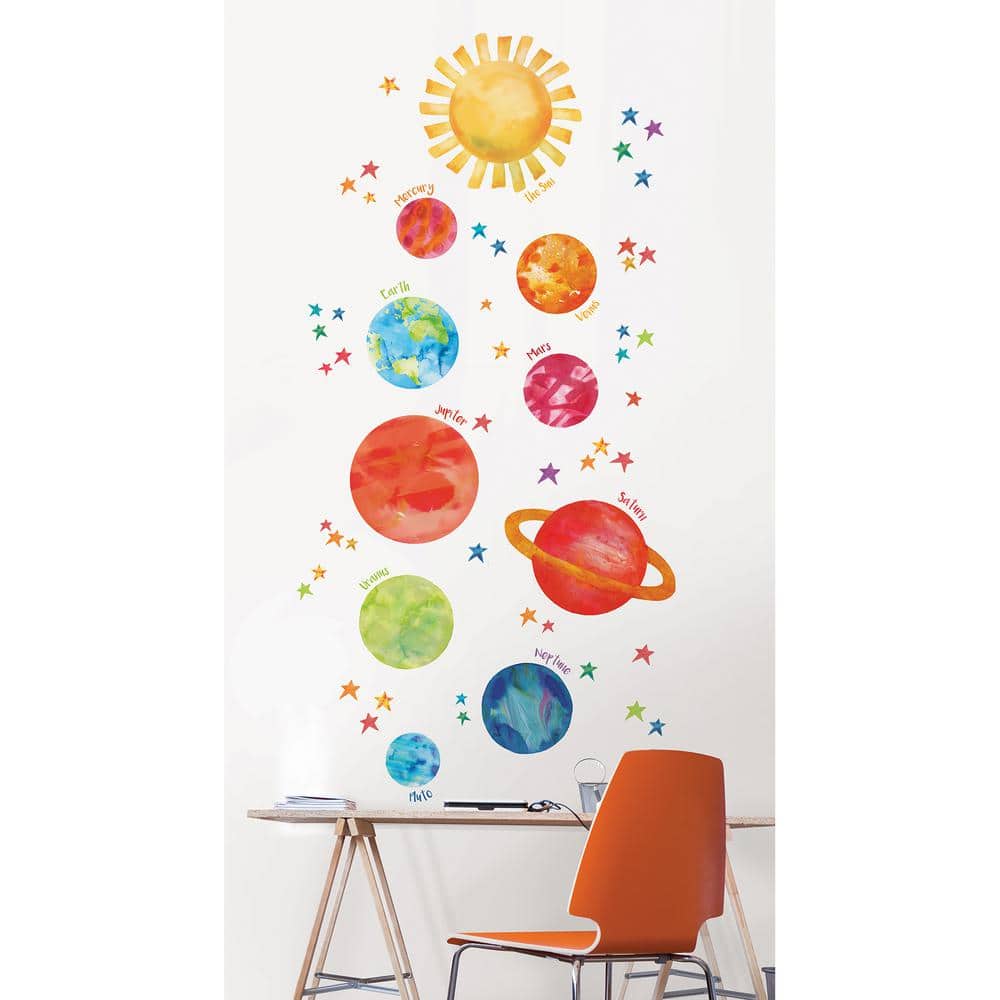 WallPops WPK2582 Our Galaxy Art Kit Wall Decal Multicolor 