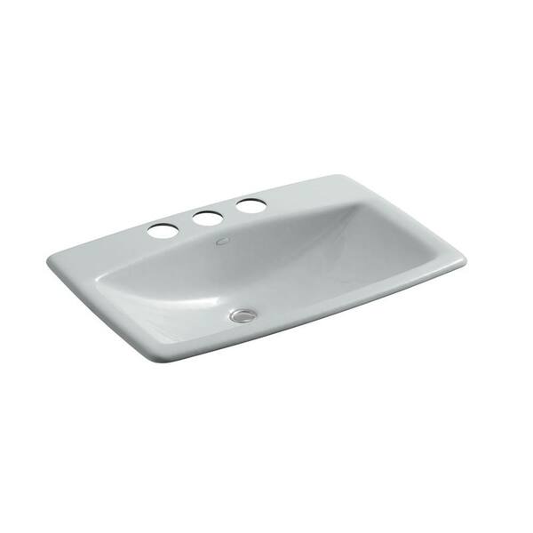 KOHLER Man's Lav Undermount Bathroom Sink Sink in Ice Grey-DISCONTINUED