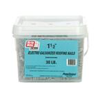 #11 x 1-1/2 in. Electro-Galvanized Steel Roofing Nails (30 lb.-Pack)