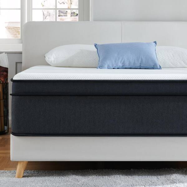 Crduf Full Medium Innerspring Hybrid 14 in. BedinaBox Mattress HD