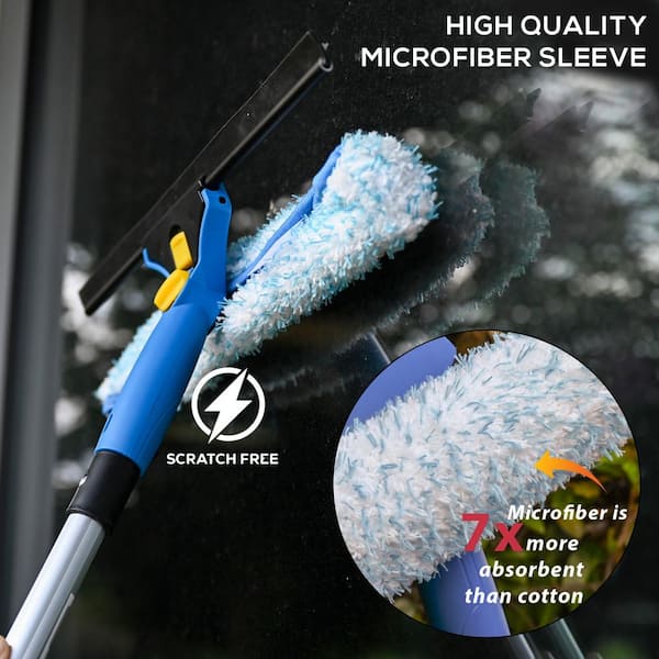 Chevy Volt Windshield Cleaning Tool Kit, Adjustable, Microfiber
