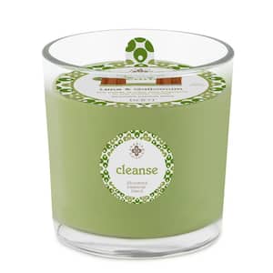 Seeking Balance 2-Wick Cleanse Lime and Galbanum Scented Spa Jar Candle