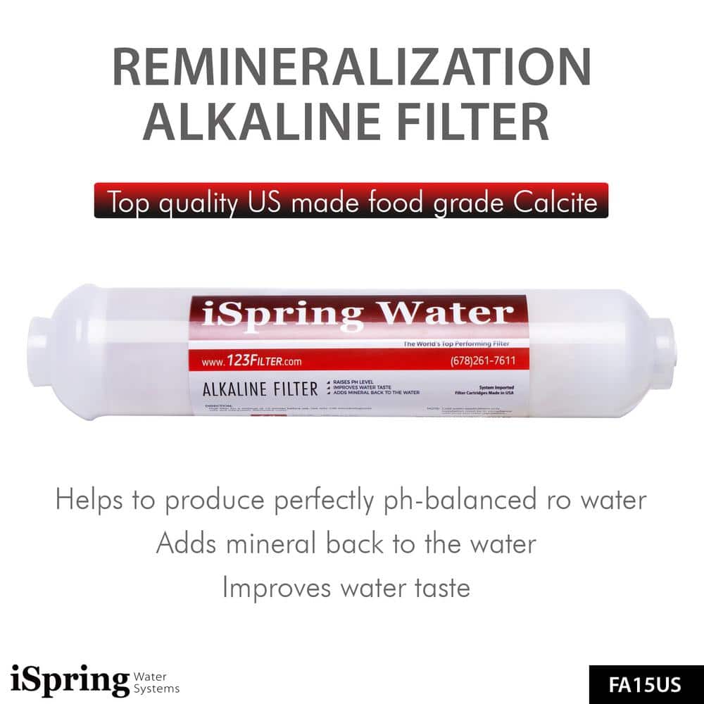 PH100 6-Stage Under-Sink Alkaline Water Filtration System