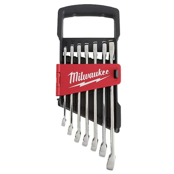 Milwaukee - Combination Metric Wrench Mechanics Tool Set (7-Piece)