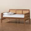 Baxton Studio Toveli Ash Walnut Full Daybed 189-11175-HD