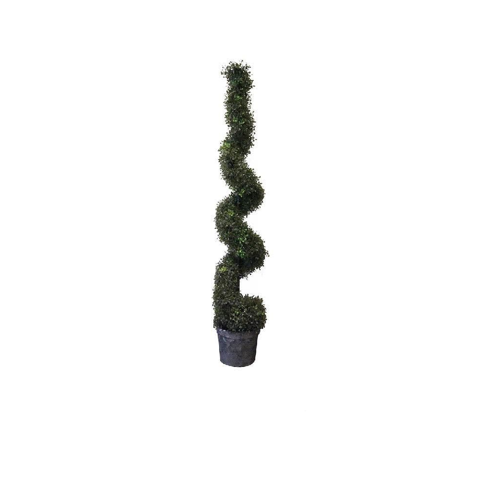 10.5 x 10.50 x 60 in. 5 ft. Tall Artificial Spiral Boxwood Tree Topiary price history on PriceWatchPro