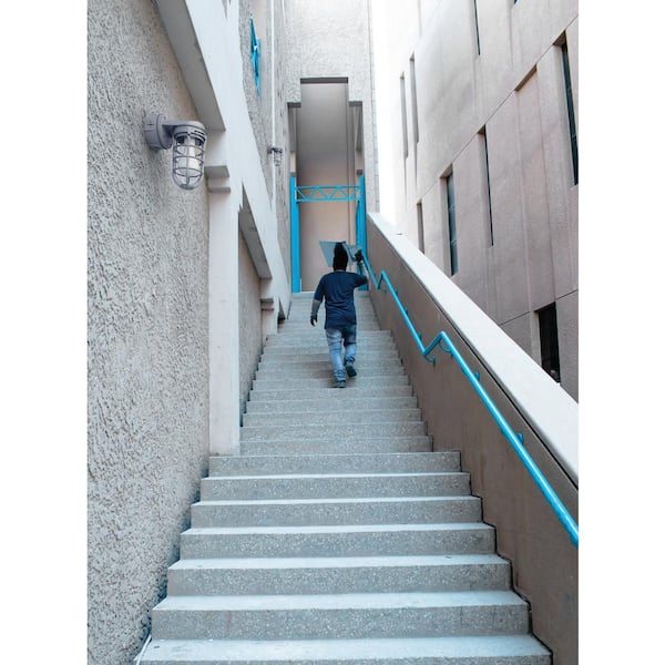 150W Incandescent Utility Vapor Tight Wall Lantern Sconce Fixture