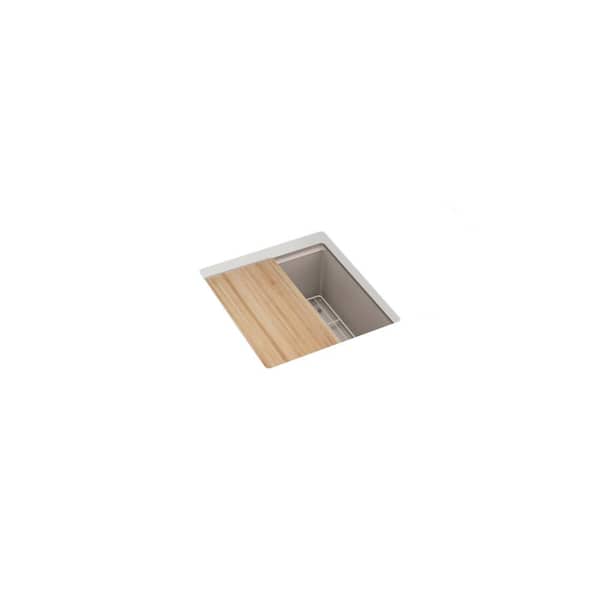 KOHLER Billings 18 in. Undermount Bar Sink With Accessories