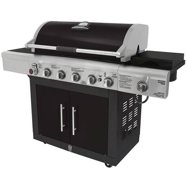 Brinkmann 6-Burner Gas Grill in Black